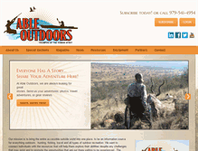 Tablet Screenshot of ableoutdoors.net